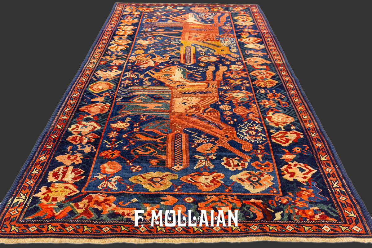 Antique Animal Design Carpet Zeikhur n°:758792